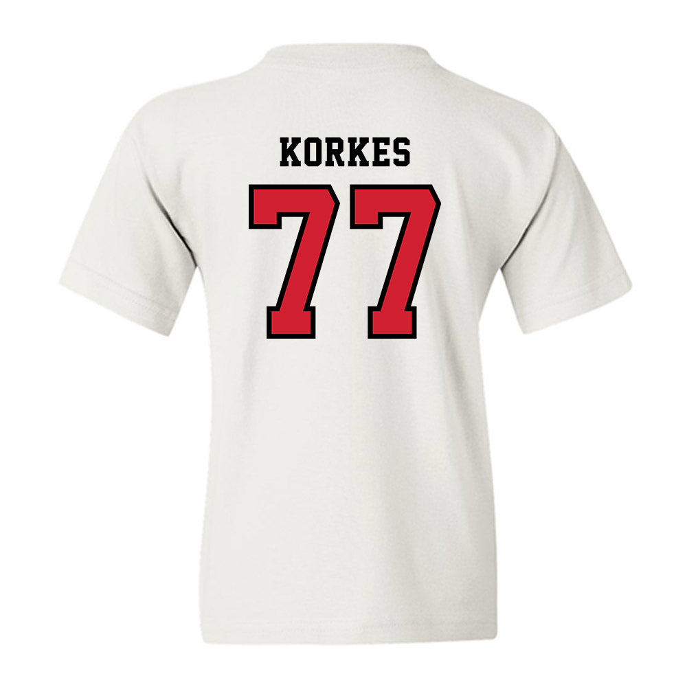 Marist - NCAA Football : Ethan Korkes - Classic Shersey Youth T-Shirt-1