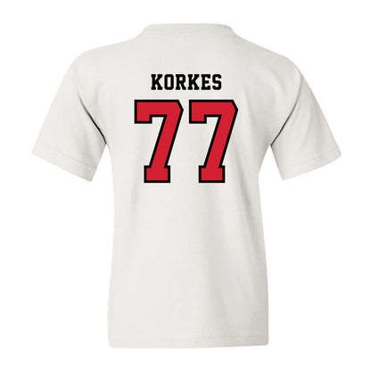 Marist - NCAA Football : Ethan Korkes - Classic Shersey Youth T-Shirt-1