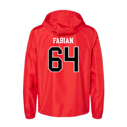 Marist - NCAA Football : Jake Fabian - Windbreaker-1