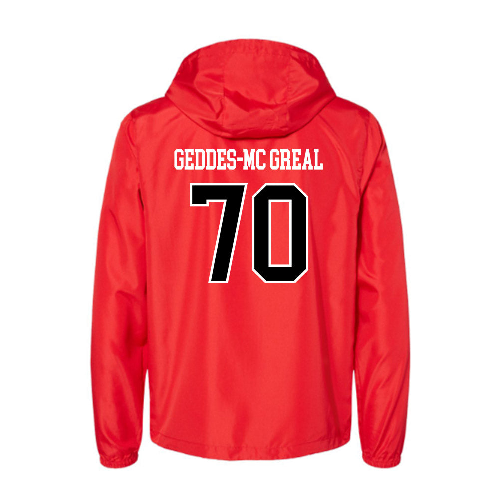 Marist - NCAA Football : Dylan Geddes-Mc Greal - Windbreaker-1