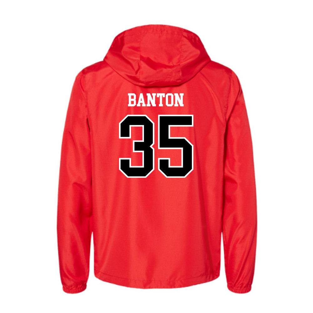 Marist - NCAA Football : Nathaniel Banton - Windbreaker-1