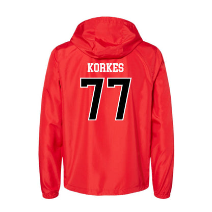 Marist - NCAA Football : Ethan Korkes - Windbreaker-1