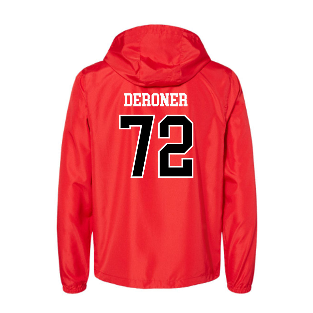 Marist - NCAA Football : Carson DeRoner - Windbreaker-1