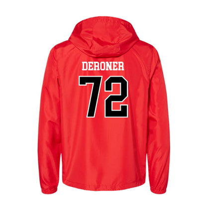 Marist - NCAA Football : Carson DeRoner - Windbreaker-1
