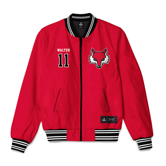 Marist - NCAA Football : Cameron Walter - Bomber Jacket-0