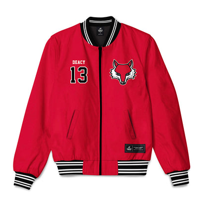 Marist - NCAA Men's Lacrosse : Jake Deacy - Bomber Jacket-0