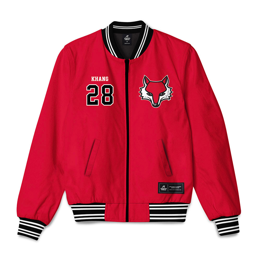 Marist - NCAA Men's Soccer : Leo Khang - Bomber Jacket-0