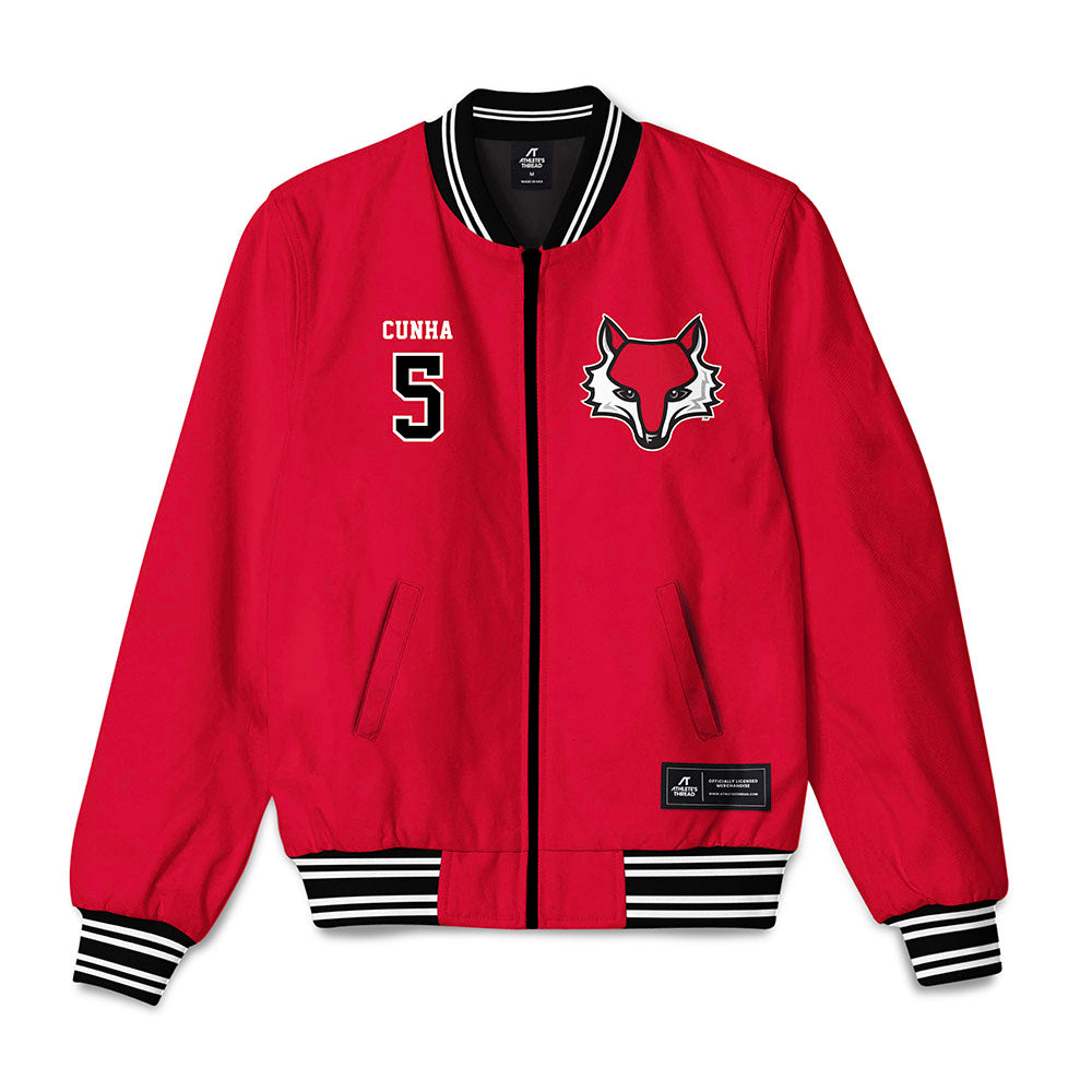 Marist - NCAA Men's Soccer : Skyler Cunha - Bomber Jacket-0