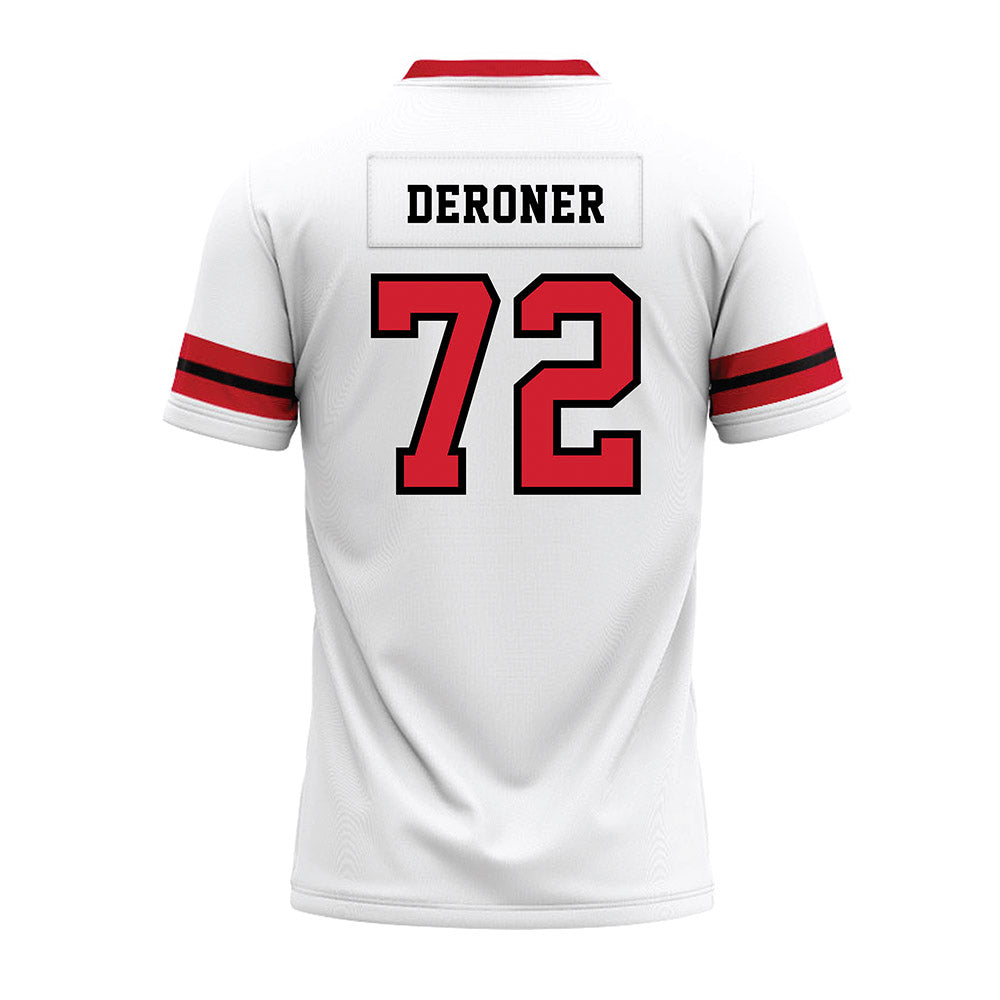 Marist - NCAA Football : Carson DeRoner - Premium Football Jersey-1