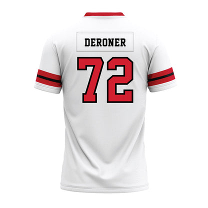 Marist - NCAA Football : Carson DeRoner - Premium Football Jersey-1