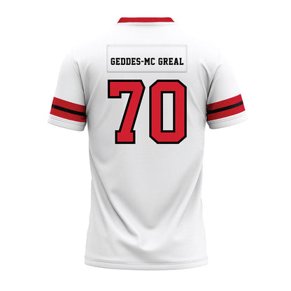 Marist - NCAA Football : Dylan Geddes-Mc Greal - Premium Football Jersey-1