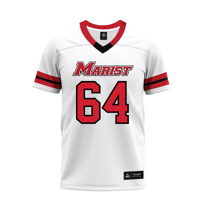 Marist - NCAA Football : Jake Fabian - Premium Football Jersey-0