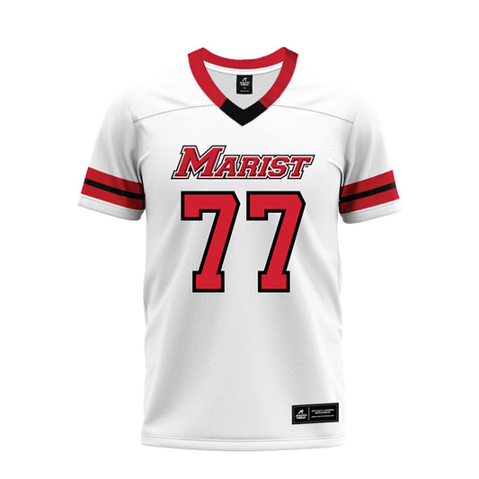 Marist - NCAA Football : Ethan Korkes - Premium Football Jersey-0