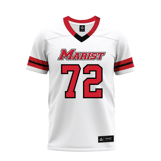 Marist - NCAA Football : Carson DeRoner - Premium Football Jersey-0