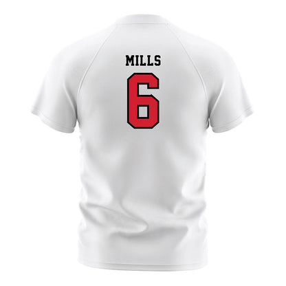 Marist - NCAA Women's Soccer : Riley Mills - White Soccer Jersey-1