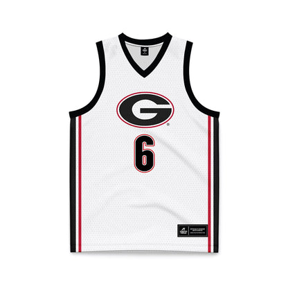 Georgia - NCAA Men's Basketball : Kanon Catchings - White Basketball Jersey-0