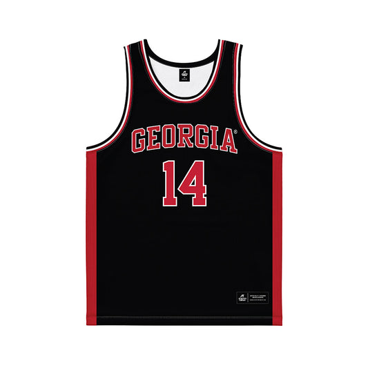 Georgia - NCAA Women's Basketball : Rylie Theuerkauf - Black Basketball Jersey-0