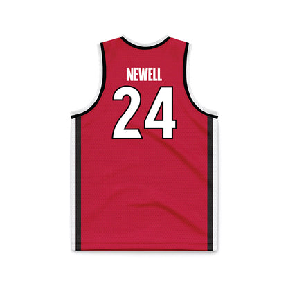 Georgia - NCAA Men's Basketball : Jaden Newell - Red Basketball Jersey-1
