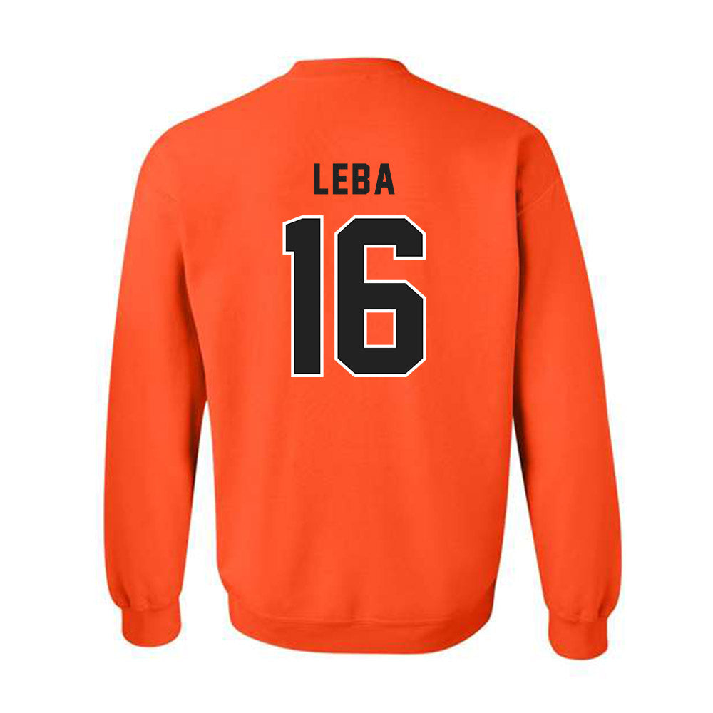 ECU - NCAA Baseball : Garrett Leba - Classic Shersey Crewneck Sweatshirt-1