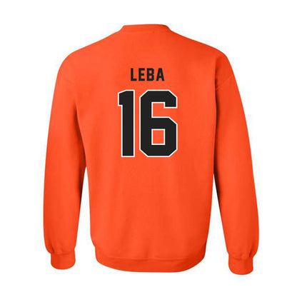 ECU - NCAA Baseball : Garrett Leba - Classic Shersey Crewneck Sweatshirt-1