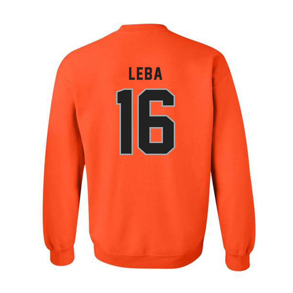 ECU - NCAA Baseball : Garrett Leba - Classic Shersey Crewneck Sweatshirt-1