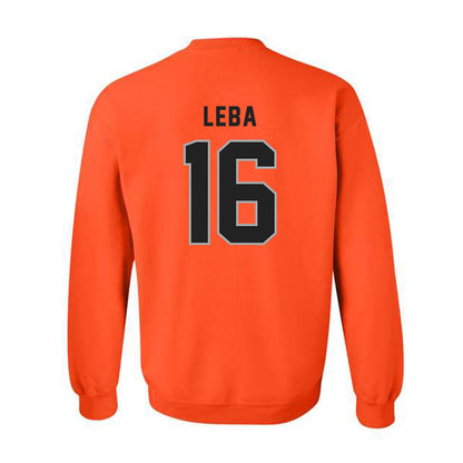 ECU - NCAA Baseball : Garrett Leba - Classic Shersey Crewneck Sweatshirt-1