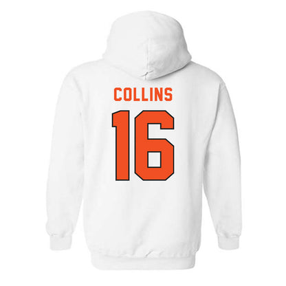 ECU - NCAA Baseball : Tanner Collins - Classic Shersey Hooded Sweatshirt-1