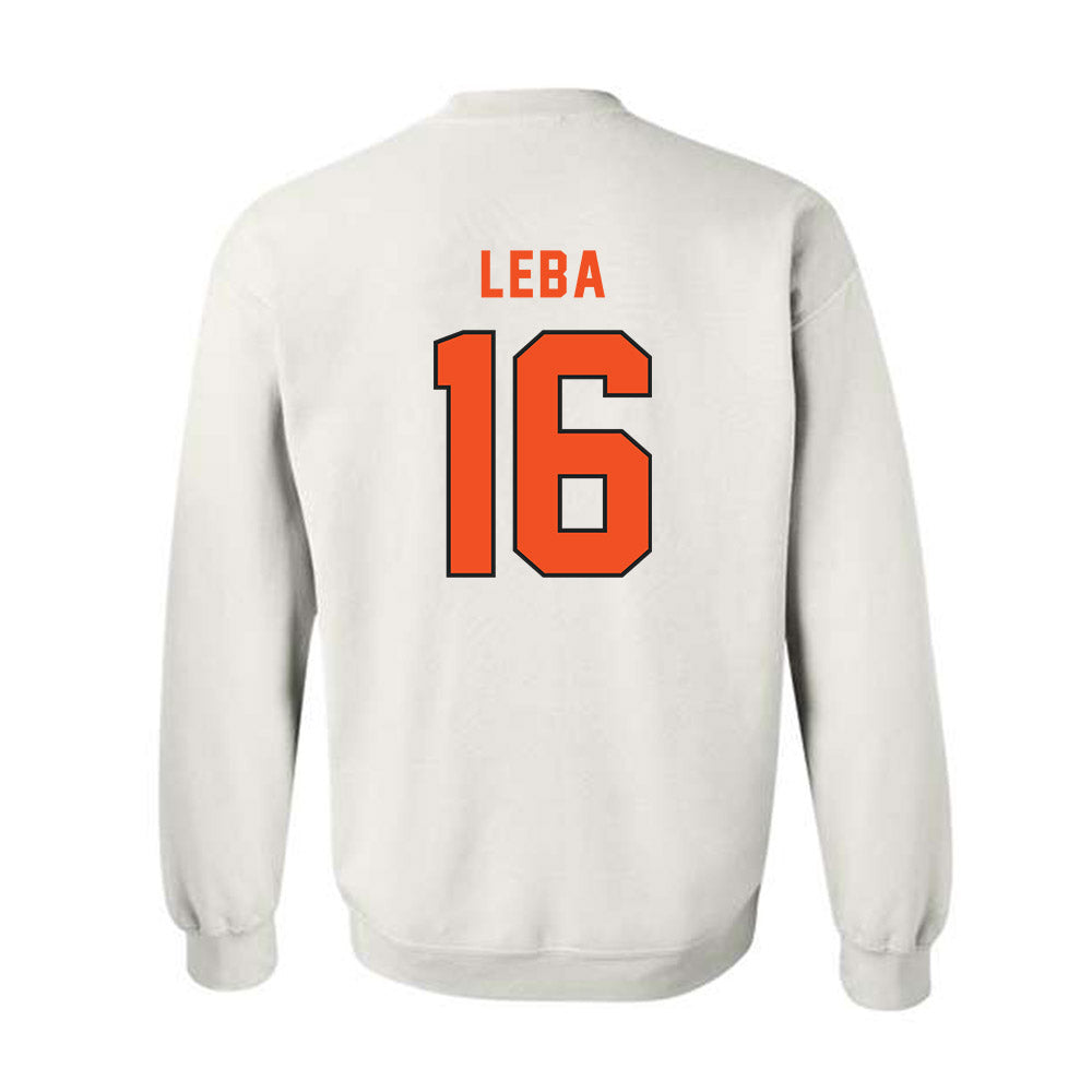 ECU - NCAA Baseball : Garrett Leba - Classic Shersey Crewneck Sweatshirt-1