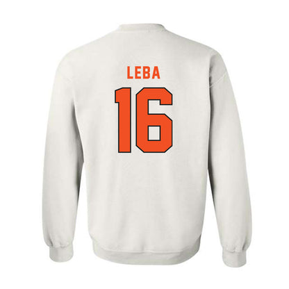 ECU - NCAA Baseball : Garrett Leba - Classic Shersey Crewneck Sweatshirt-1
