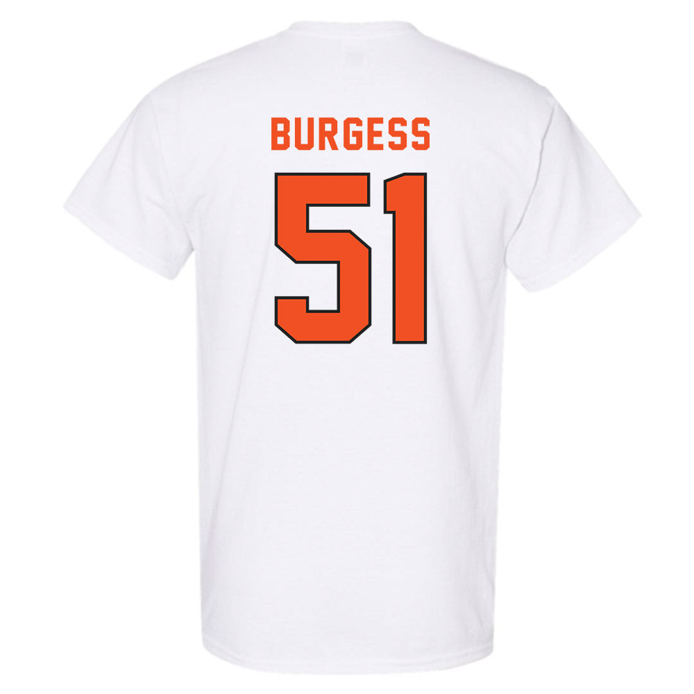 ECU - NCAA Baseball : Draden Burgess - Classic Shersey T-Shirt-1