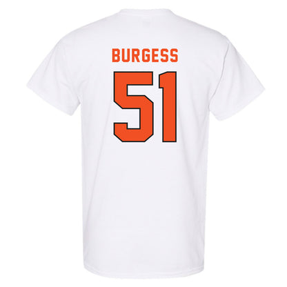 ECU - NCAA Baseball : Draden Burgess - Classic Shersey T-Shirt-1