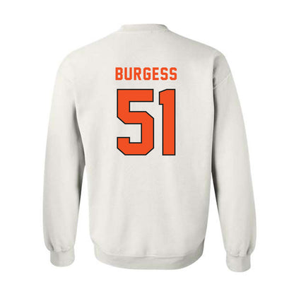 ECU - NCAA Baseball : Draden Burgess - Classic Shersey Crewneck Sweatshirt-1