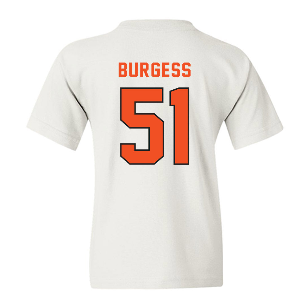 ECU - NCAA Baseball : Draden Burgess - Classic Shersey Youth T-Shirt-1