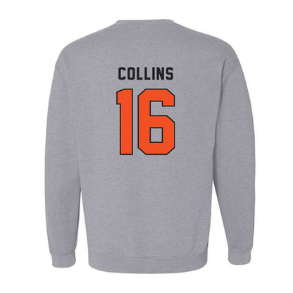ECU - NCAA Baseball : Tanner Collins - Classic Shersey Crewneck Sweatshirt-1