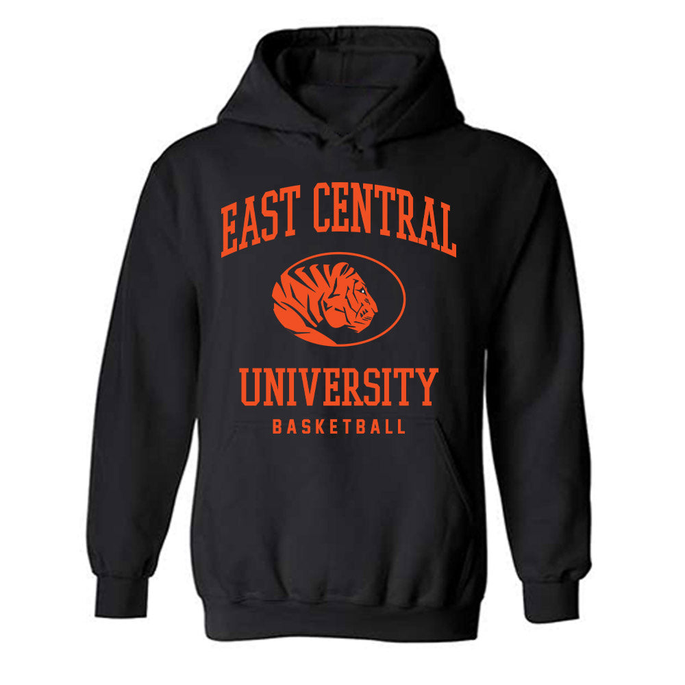 ECU - NCAA Men's Basketball : Braden Baum - Classic Shersey Hooded Sweatshirt-0