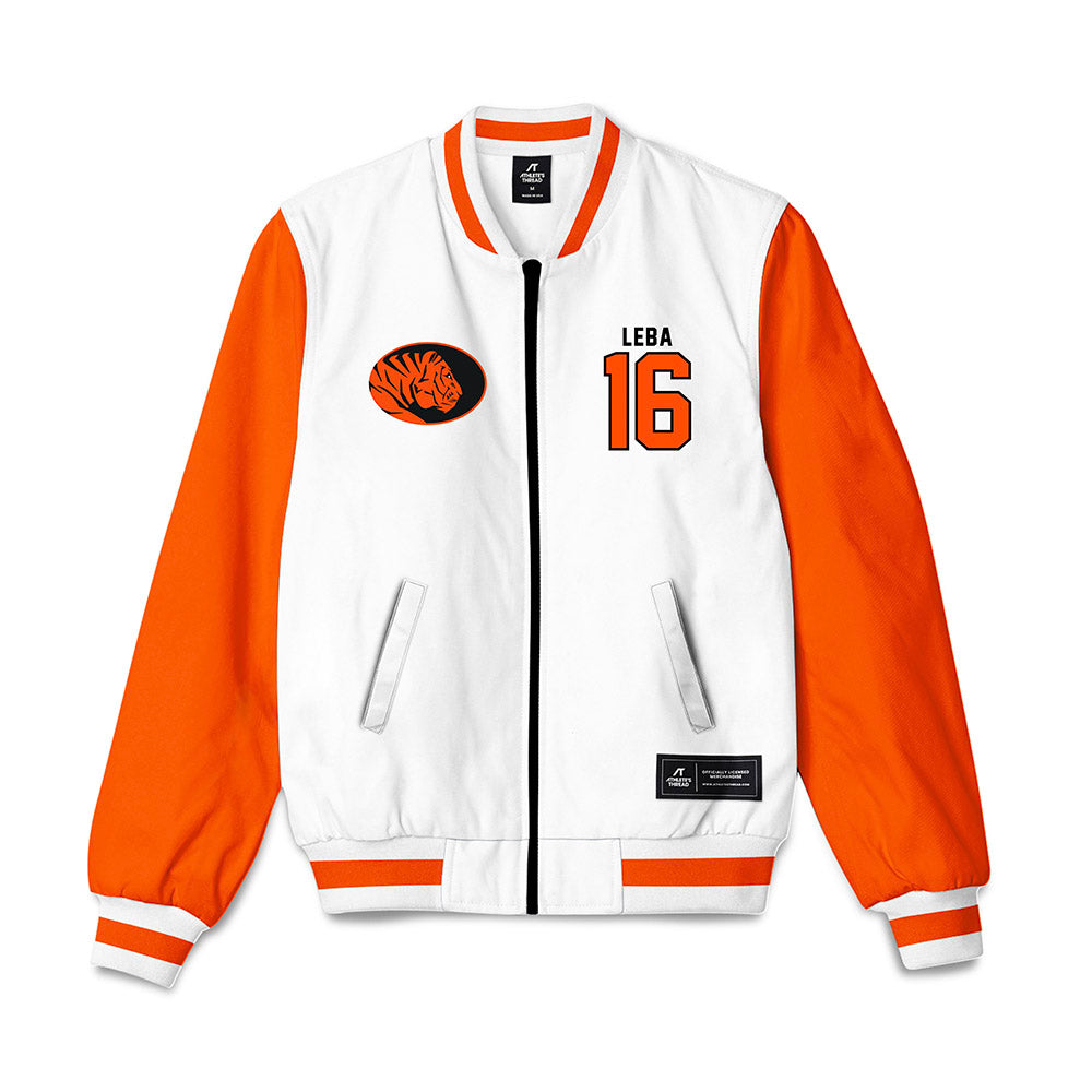 ECU - NCAA Baseball : Garrett Leba - Bomber Jacket-0