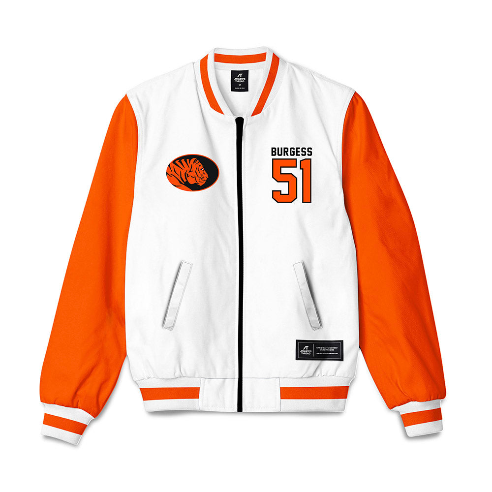 ECU - NCAA Baseball : Draden Burgess - Bomber Jacket-0