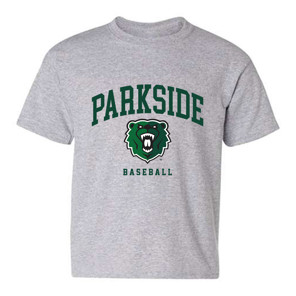 UW Parkside - NCAA Baseball : Parker Swanson - Classic Shersey Youth T-Shirt-0
