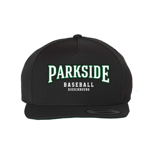 UW Parkside - NCAA Baseball : Hayden Dieschbourg - Snapback Hat-0