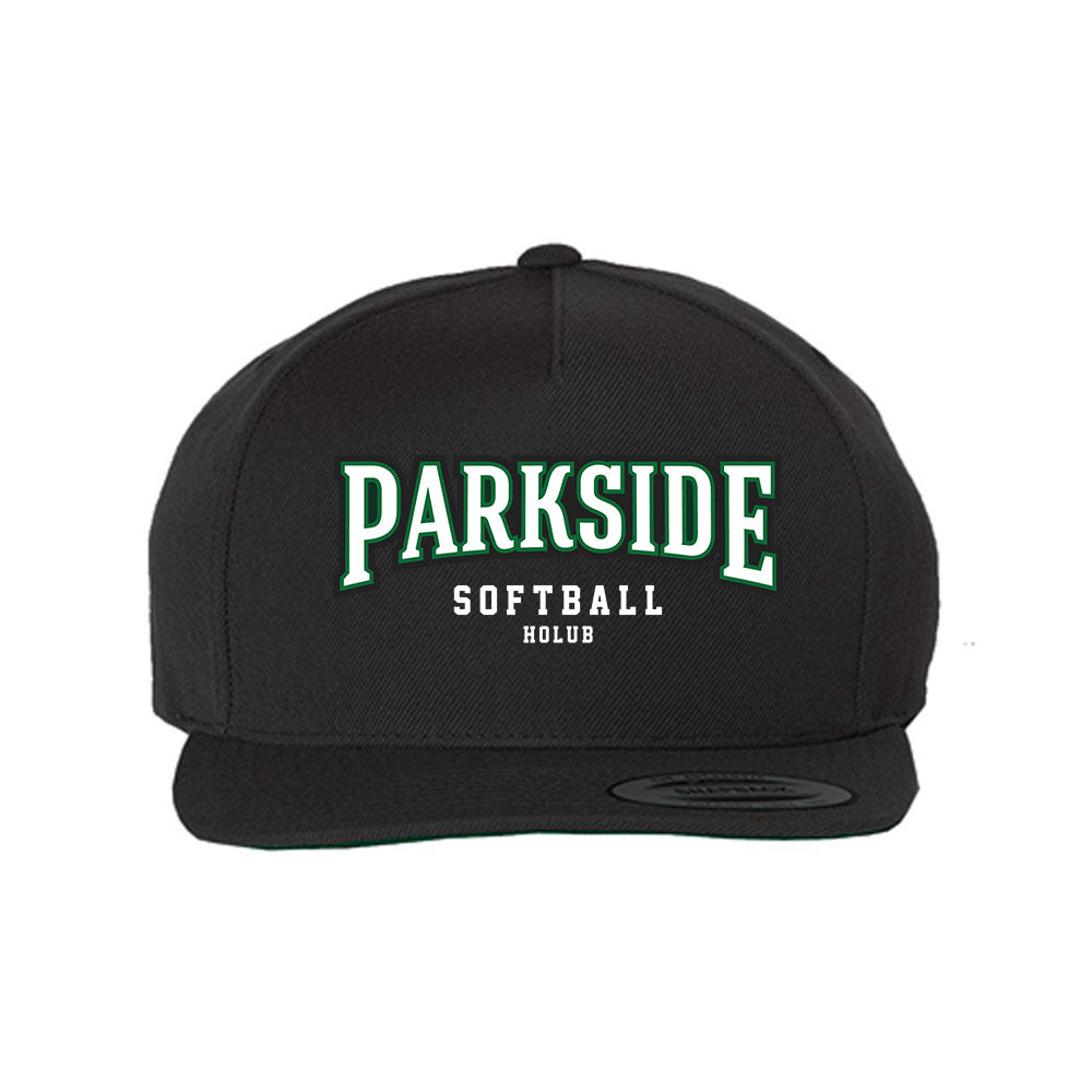 UW Parkside - NCAA Softball : Megan Holub - Snapback Hat-0