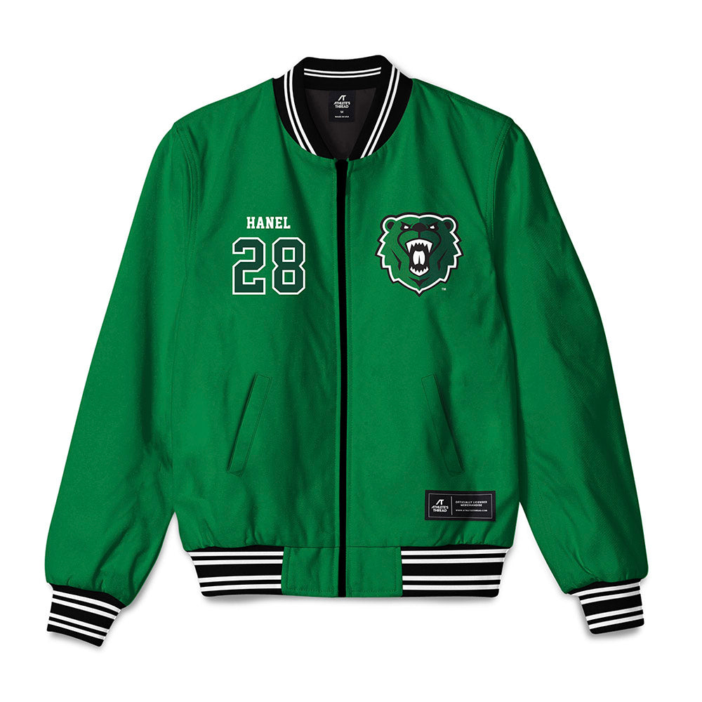 UW Parkside - NCAA Baseball : Nathan Hanel - Bomber Jacket-0