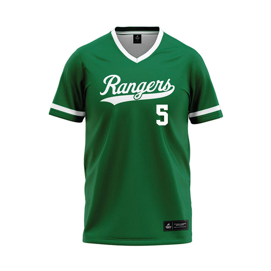 UW Parkside - NCAA Baseball : Nolan Maciejewski - Green Baseball Jersey-0