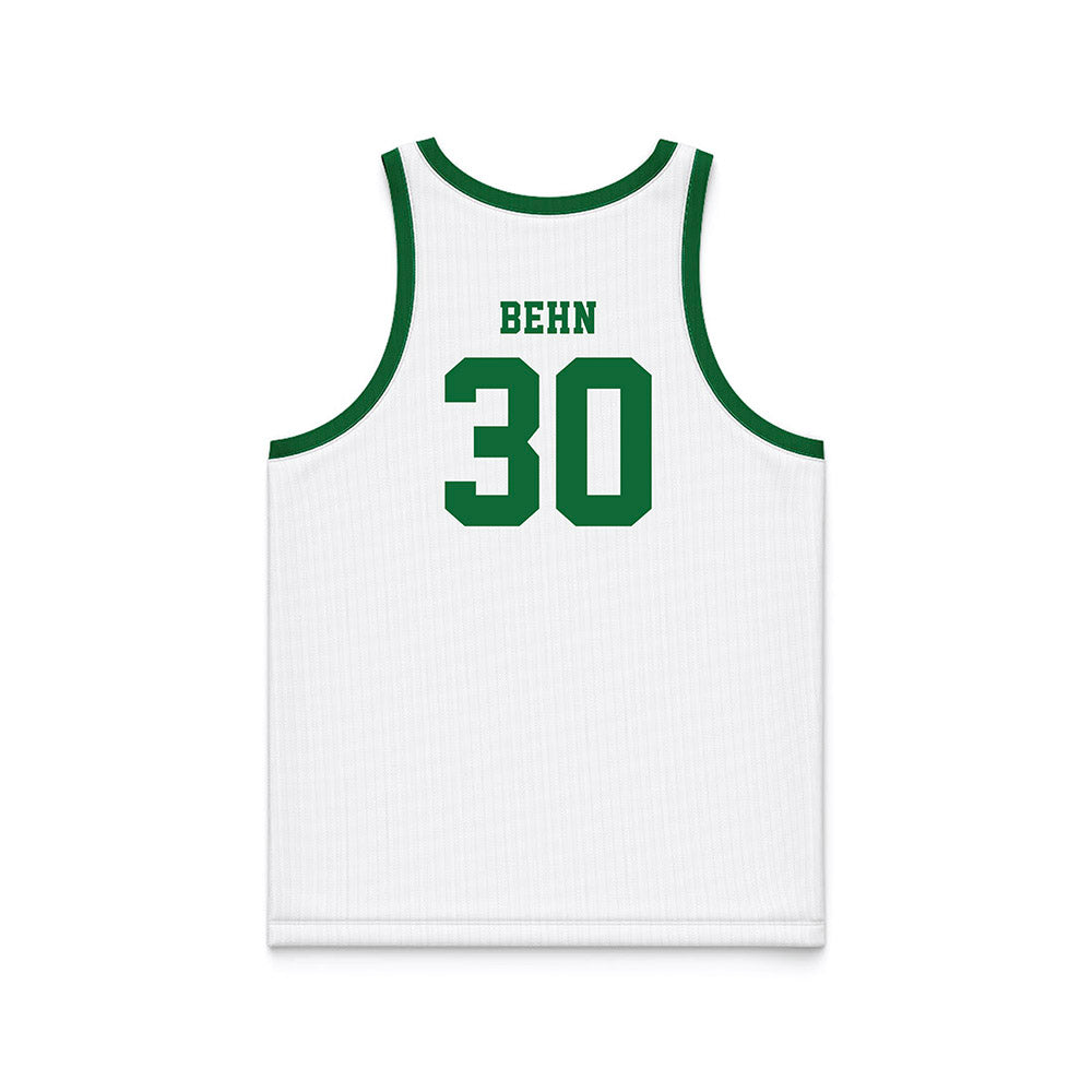 UW Parkside - NCAA Men's Basketball : Zach Behn - White Basketball Jersey-1