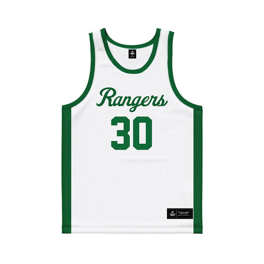 UW Parkside - NCAA Men's Basketball : Zach Behn - White Basketball Jersey-0