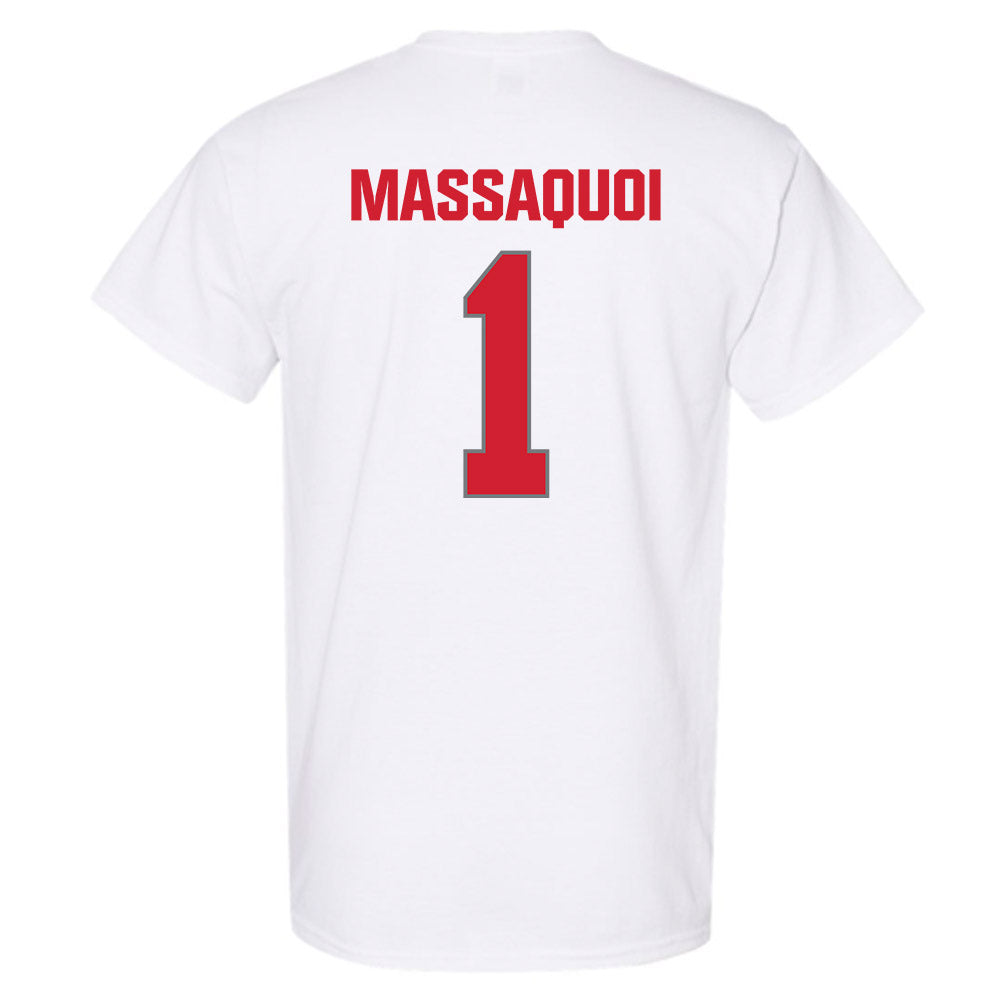 MSUM - NCAA Women's Basketball : Grace Massaquoi - T-Shirt-1