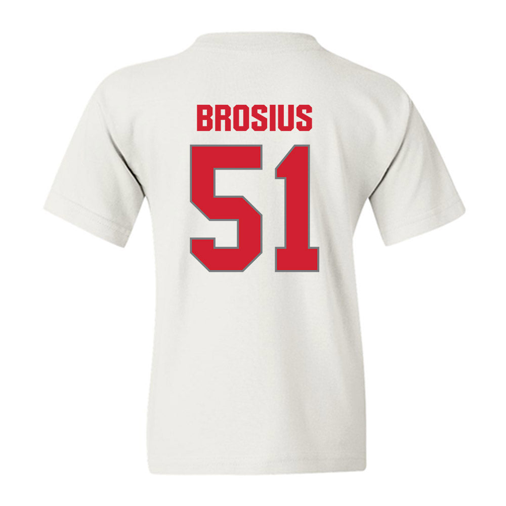 MSUM - NCAA Football : Jacob Brosius - Youth T-Shirt-1