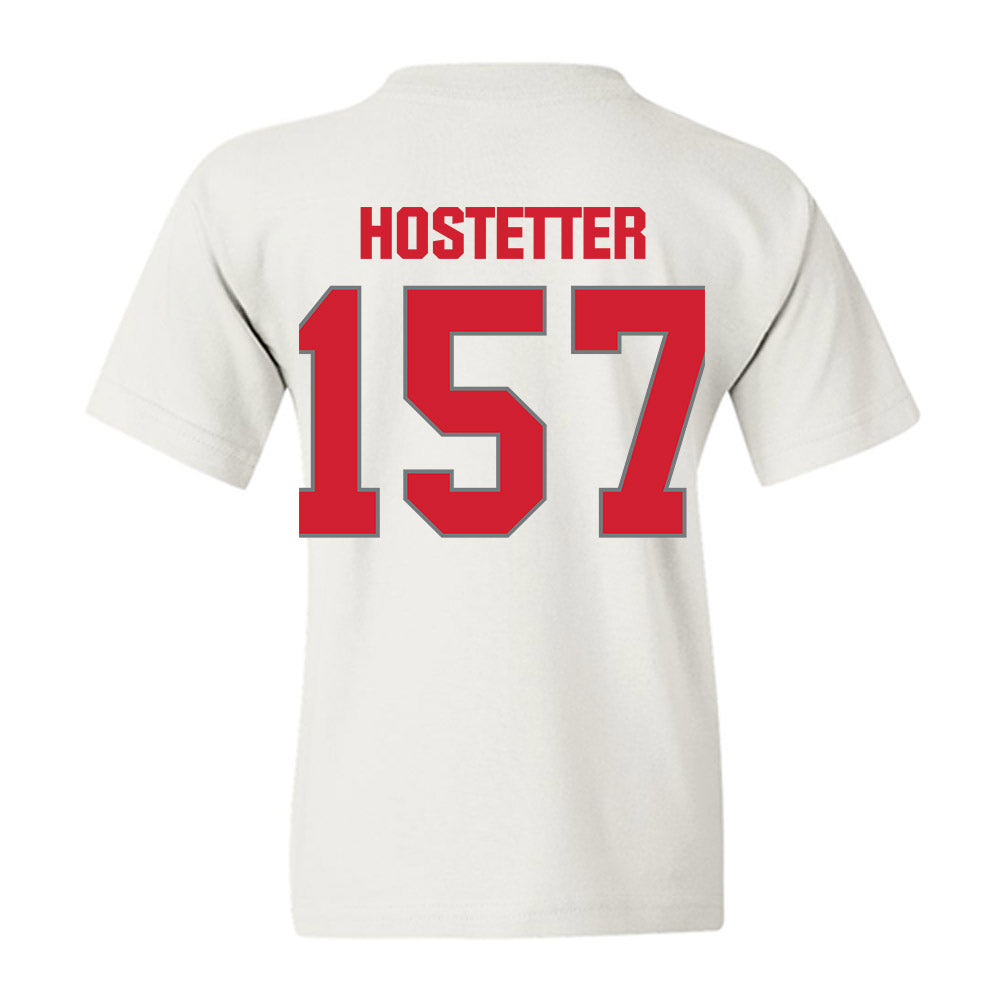MSUM - NCAA Wrestling : Gunner Hostetter - Youth T-Shirt-1