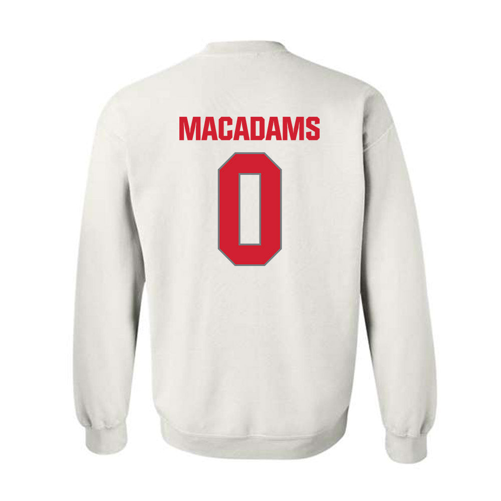 MSUM - NCAA Women's Basketball : Julia MacAdams - Crewneck Sweatshirt-1