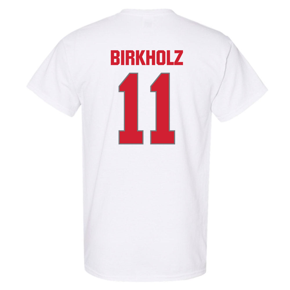 MSUM - NCAA Men's Basketball : Levi Birkholz - T-Shirt-1