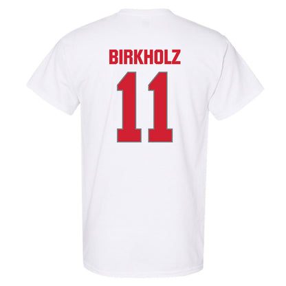 MSUM - NCAA Men's Basketball : Levi Birkholz - T-Shirt-1